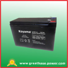 Batterie électrique de 12V 7ah pour le véhicule